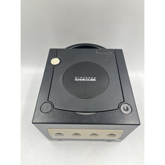 Nintendo DOL-101 GameCube Console Black Non-working Parts Only - Picture 4 of 10